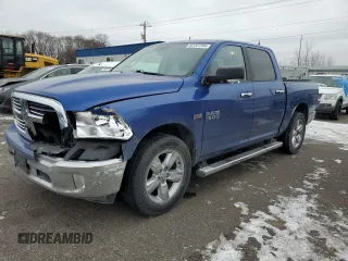 2016 Ram 1500 Outdoorsman with VIN 1C6RR7LTXGS104450, listed as a Copart auction lot 82707394 with 75,947 mi miles and Salvage title. Bid and sale history available at DreamBid. Image 1.