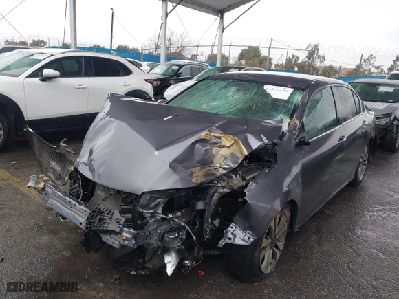 2015 Honda Accord Sedan LX with VIN 1HGCR2F32FA108639, listed as a IAAI auction lot 41572179 with 152,850 mi miles. Bid and sale history available at carsss.com. Image 18.