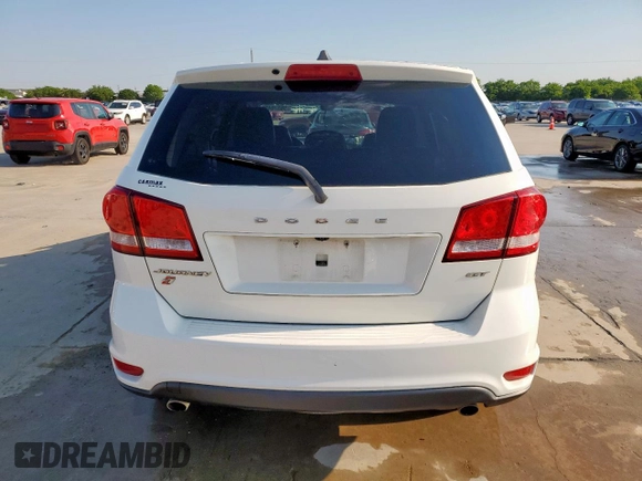 2019 Dodge Journey GT with VIN 3C4PDDEG9KT687582, listed as a Copart auction lot 56570435 with 143,367 mi miles and Salvage title. Bid and sale history available at DreamBid. Image 6.