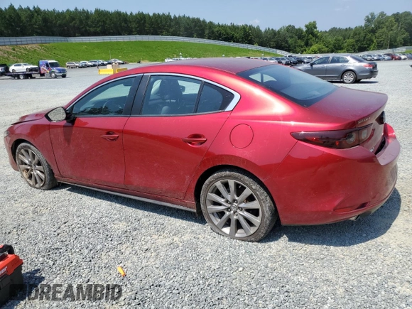 2021 Mazda 3 Preferred with VIN 3MZBPACL4MM254875, listed as a Copart auction lot 62058245 with 58,969 mi miles and Salvage title. Bid and sale history available at DreamBid. Image 2.