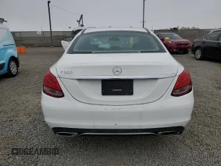 2017 Mercedes-Benz C 300 with VIN 55SWF4JB4HU232306, listed as a Copart auction lot 60287885 with 44,525 mi miles and Salvage title. Bid and sale history available at DreamBid. Image 6.