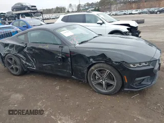 2024 Ford Mustang EcoBoost with VIN 1FA6P8TH0R5134826, listed as a IAAI auction lot 41687042 with 22,647 mi miles. Bid and sale history available at carsss.com. Image 13.