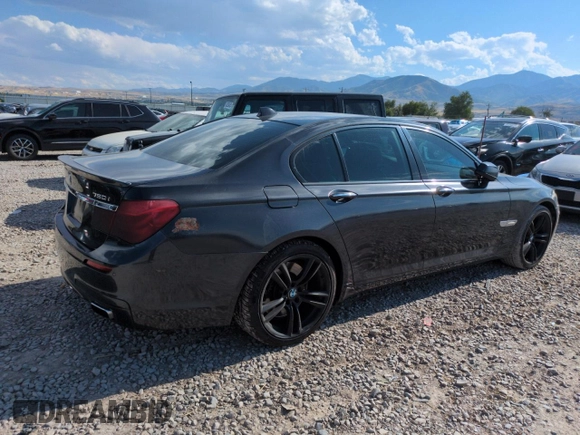 2011 BMW 7 Series 750i with VIN WBAKA8C59BCY36660, listed as a Copart auction lot 64260145 with 121,047 mi miles and Clean title. Bid and sale history available at DreamBid. Image 3.
