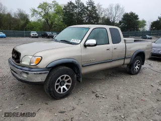 2002 Toyota Tundra SR5 with VIN 5TBRT34112S297226, listed as a Copart auction lot 52827615 with 243,894 mi miles and Clean Title. Bid and sale history available at carsss.com. Image 1.