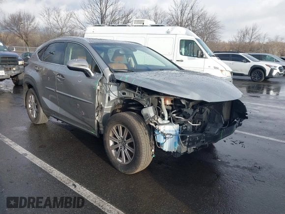 2018 Lexus NX 300 z VIN JTJBARBZXJ2173548, wystawiony jako IAAI lot #41142279 z przebiegiem 203 382 mil mil oraz . Historia ofert i sprzedaży dostępna na DreamBid. Obrazek 1.