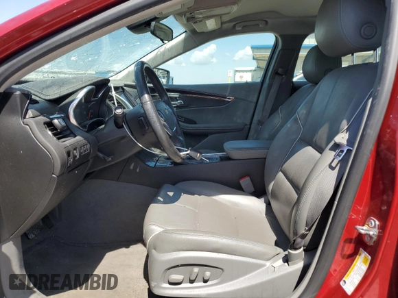 2014 Chevrolet Impala LTZ with VIN 2G1145SL5E9212282, listed as a Copart auction lot 52593355 with 97,099 mi miles and Salvage Title. Bid and sale history available at DreamBid. Image 7.