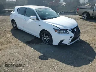 2014 Lexus CT 200h with VIN JTHKD5BH0E2190034, listed as a Copart auction lot 61309225 with 82,065 mi miles and Salvage title. Bid and sale history available at DreamBid. Image 13.