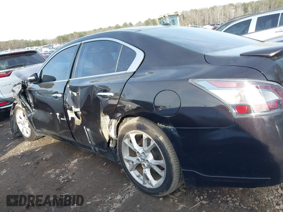 2013 Nissan Maxima SV with VIN 1N4AA5AP8DC816619, listed as a IAAI auction lot 41305096 with Not Provided miles and . Bid and sale history available at carsss.com. Image 12.