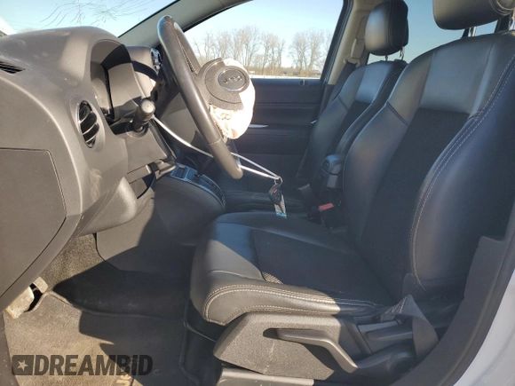 2015 Jeep Compass Latitude with VIN 1C4NJDEBXFD151871, listed as a Copart auction lot 44504465 with 74,371 mi miles and Salvage Title. Bid and sale history available at carsss.com. Image 7.