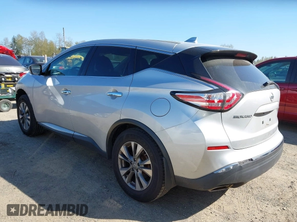 2016 Nissan Murano SL z VIN 5N1AZ2MH5GN144710, wystawiony jako IAAI lot #42011022 z przebiegiem 155 219 mil mil oraz . Historia ofert i sprzedaży dostępna na DreamBid. Obrazek 3.