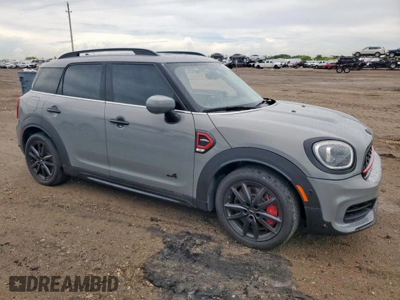 2023 MINI Countryman John Cooper Works with VIN WMZ33BS04P3P68957, listed as a Copart auction lot 61590245 with 28,518 mi miles and Salvage title. Bid and sale history available at DreamBid. Image 4.