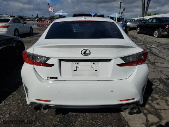2015 Lexus RC 350 with VIN JTHHE5BC1F5003931, listed as a Copart auction lot 46877465 with NaN miles and Salvage Title. Bid and sale history available at carsss.com. Image 6.