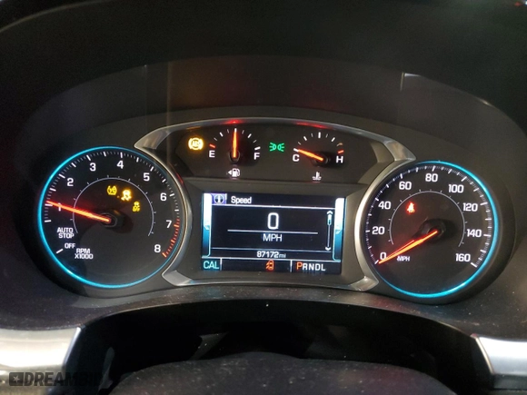 2019 Chevrolet Traverse LT Leather with VIN 1GNEVHKW8KJ215668, listed as a Copart auction lot 50039885 with 87,172 mi miles and Salvage Title. Bid and sale history available at carsss.com. Image 9.