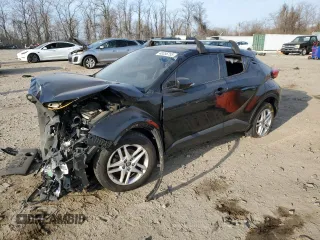 2021 Toyota C-HR LE with VIN NMTKHMBX0MR128386, listed as a Copart auction lot 48356755 with 83,425 mi miles and Salvage Title. Bid and sale history available at carsss.com. Image 1.