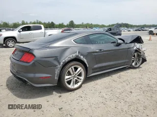 2018 Ford Mustang EcoBoost with VIN 1FA6P8TH7J5165186, listed as a Copart auction lot 53796045 with Not provided miles and Salvage title. Bid and sale history available at DreamBid. Image 3.