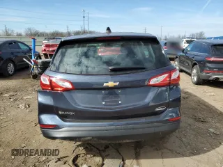 2019 Chevrolet Equinox LS with VIN 3GNAXHEV4KL219544, listed as a Copart auction lot 52027775 with 57,789 mi miles and Clean Title. Bid and sale history available at DreamBid. Image 6.