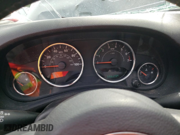 2016 Jeep Wrangler Unlimited Rubicon Hard Rock with VIN 1C4BJWFG4GL188382, listed as a Copart auction lot 60615403 with 39,629 mi miles and Salvage Title. Bid and sale history available at carsss.com. Image 9.