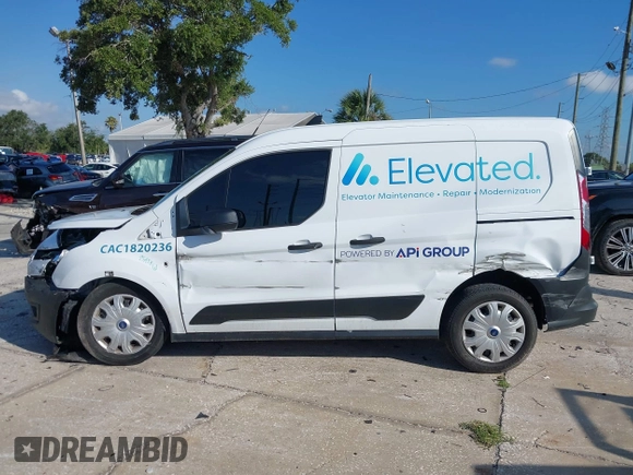 2022 Ford Transit Connect XL with VIN NM0LS6S22N1538951, listed as a IAAI auction lot 42555234 with 59,885 mi miles and . Bid and sale history available at DreamBid. Image 14.
