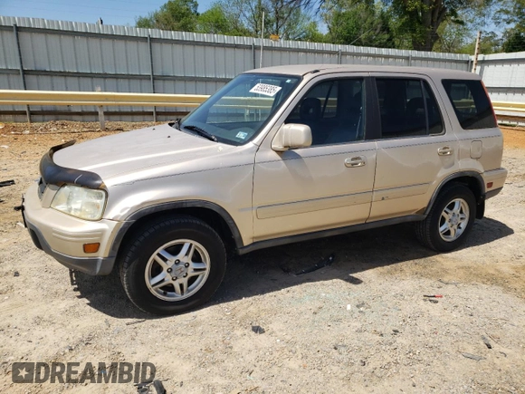 2001 Honda CR-V SE with VIN JHLRD187X1S000681, listed as a Copart auction lot 53985385 with 156,519 mi miles and Clean Title. Bid and sale history available at carsss.com. Image 1.