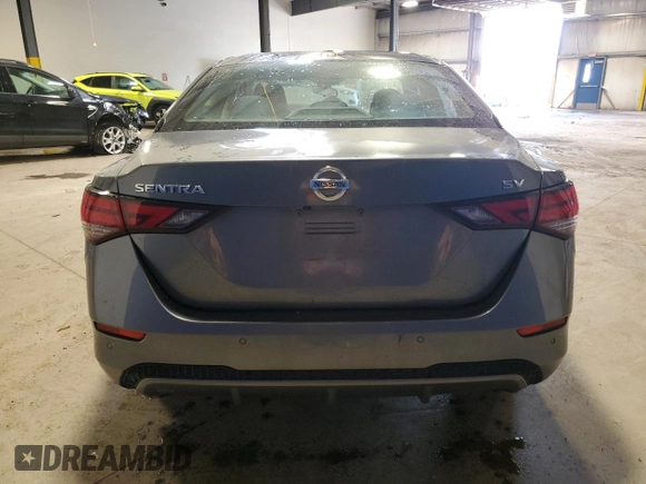 2020 Nissan Sentra SV with VIN 3N1AB8CV7LY251521, listed as a Copart auction lot 56141735 with 63,556 mi miles and Clean Title. Bid and sale history available at DreamBid. Image 6.