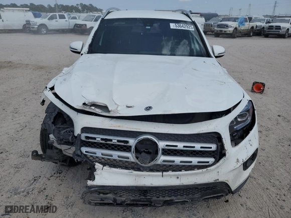 2021 Mercedes-Benz GLB with VIN W1N4M4GB0MW148696, listed as a Copart auction lot 53642925 with 78,483 mi miles and Salvage Title. Bid and sale history available at carsss.com. Image 5.