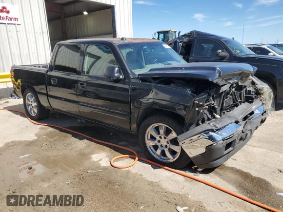 2005 Chevrolet Silverado 1500 LS with VIN 2GCEC13T451204000, listed as a Copart auction lot 49468905 with 0 mi miles and Salvage Title. Bid and sale history available at carsss.com. Image 4.