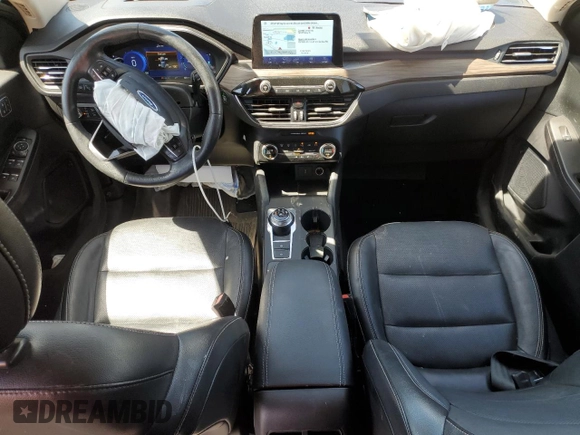 2020 Ford Escape Titanium with VIN 1FMCU9J97LUA55895, listed as a Copart auction lot 53058785 with 70,988 mi miles and Salvage title. Bid and sale history available at DreamBid. Image 8.