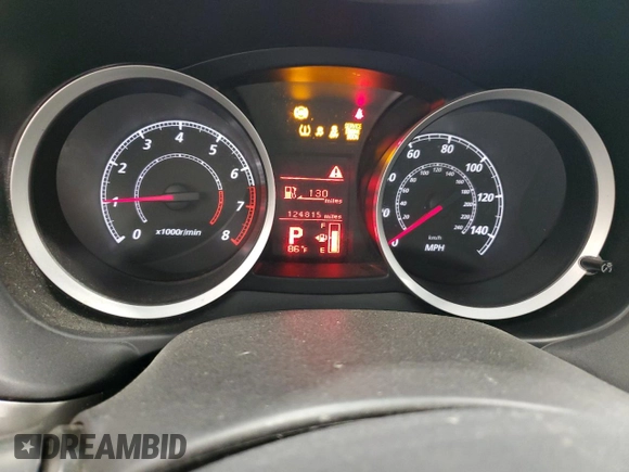 2012 Mitsubishi Lancer SE with VIN JA32V2FW2CU008971, listed as a Copart auction lot 61048685 with 124,815 mi miles and Non repairable. Bid and sale history available at DreamBid. Image 9.