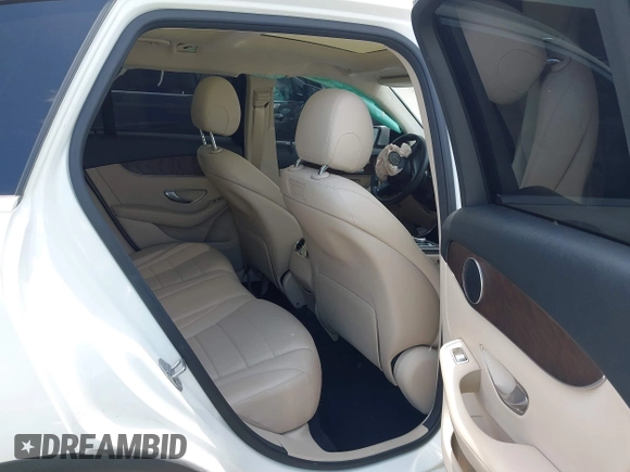 2019 Mercedes-Benz GLC 300 with VIN WDC0G4JB3K1000679, listed as a IAAI auction lot 42221925 with 91,005 mi miles and . Bid and sale history available at DreamBid. Image 8.