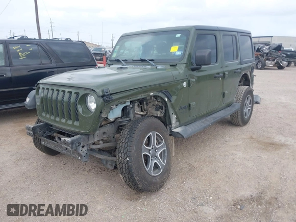 2021 Jeep Wrangler Unlimited Willys с VIN 1C4HJXDN3MW701553, выставлен на аукционе IAAI как лот 41707600 с пробегом 70 523 миль миль и . История ставок и продаж доступна на DreamBid. Изображение 18.