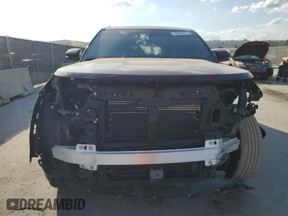 2022 Ford Explorer King Ranch with VIN 1FM5K7LC2NGA20775, listed as a Copart auction lot 44590075 with 58,560 mi miles and Salvage Title. Bid and sale history available at carsss.com. Image 5.
