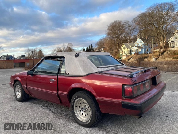 1990 Ford Mustang with VIN 1FACP44A8LF156118, listed as a Copart auction lot 41930405 with 58,620 mi miles and Clean title. Bid and sale history available at DreamBid. Image 3.
