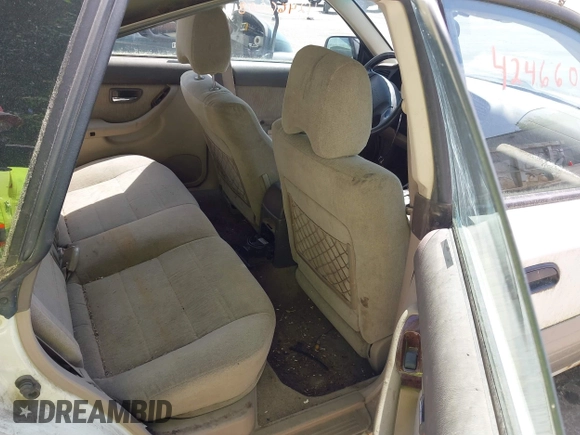 2002 Subaru Legacy Outback with VIN 4S3BH665627666720, listed as a IAAI auction lot 42466008 with Not provided miles and . Bid and sale history available at DreamBid. Image 8.