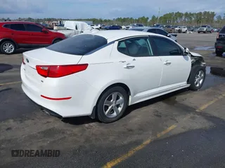2015 Kia Optima LX with VIN 5XXGM4A72FG463383, listed as a IAAI auction lot 41666486 with 165,822 mi miles. Bid and sale history available at carsss.com. Image 4.