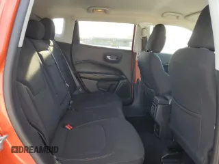 2017 Jeep Compass Sport with VIN 3C4NJCAB3HT690720, listed as a Copart auction lot 88251275 with 84,292 mi miles and Salvage Title. Bid and sale history available at carsss.com. Image 12.
