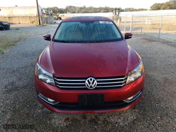 2015 Volkswagen Passat 1.8T SE w/Sunroof & Nav with VIN 1VWBS7A3XFC032933, listed as a Copart auction lot 63715014 with NaN miles and Clean Title. Bid and sale history available at carsss.com. Image 5.