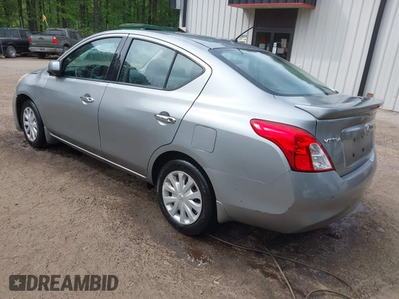 2014 Nissan Versa SV with VIN 3N1CN7AP3EL838748, listed as a IAAI auction lot 42079855 with 165,329 mi miles and . Bid and sale history available at carsss.com. Image 3.