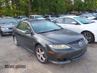 2004 Mazda 6 s with VIN 1YVFP80D145N58837, listed as a IAAI auction lot 42128696 with 246,744 mi miles and . Bid and sale history available at DreamBid. Image 1.