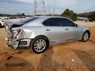 2012 Lexus LS 460 with VIN JTHCL5EF8C5014605, listed as a Copart auction lot 81706824 with Not provided miles and Salvage title. Bid and sale history available at DreamBid. Image 3.