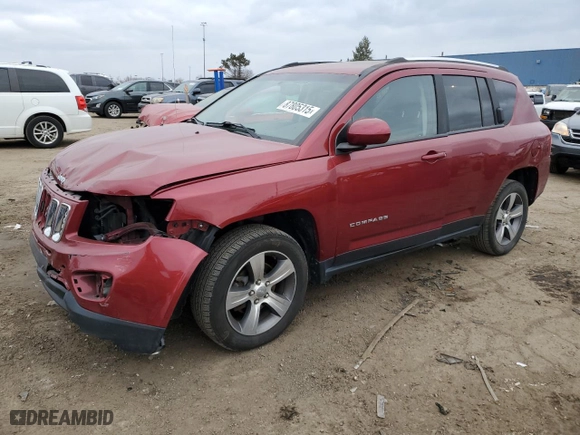2017 Jeep Compass High Altitude with VIN 1C4NJCEB3HD189455, listed as a Copart auction lot 87805315 with 78,683 mi miles and Clean Title. Bid and sale history available at carsss.com. Image 1.