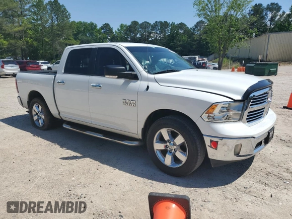 2016 Ram 1500 Big Horn with VIN 1C6RR6LG2GS414380, listed as a Copart auction lot 57679715 with 144,596 mi miles and Salvage title. Bid and sale history available at DreamBid. Image 4.