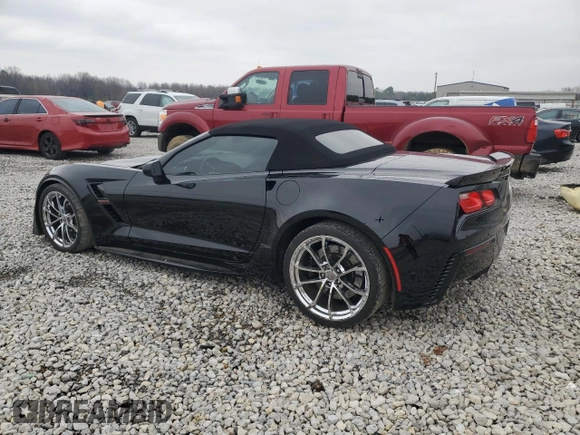 2017 Chevrolet Corvette with VIN 1G1Y13D79H5114515, listed as a Copart auction lot 45343615 with 30,078 mi miles and Salvage title. Bid and sale history available at DreamBid. Image 2.