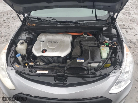 2014 Hyundai Sonata Hybrid with VIN KMHEC4A4XEA116695, listed as a Copart auction lot 42571905 with 126,066 mi miles and Salvage Title. Bid and sale history available at carsss.com. Image 13.