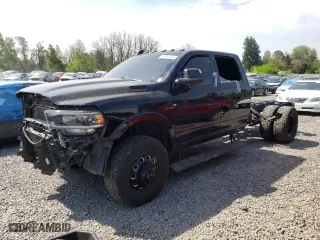 2020 Ram 3500 Laramie with VIN 3C63RRJL4LG196273, listed as a Copart auction lot 47940335 with 132,345 mi miles and Salvage Title. Bid and sale history available at carsss.com. Image 1.