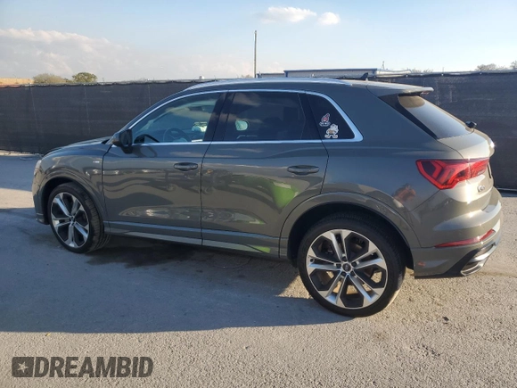 2019 Audi Q3 S line Premium Plus with VIN WA1EECF36K1085069, listed as a Copart auction lot 44948585 with 63,008 mi miles and Non Repairable. Bid and sale history available at carsss.com. Image 2.