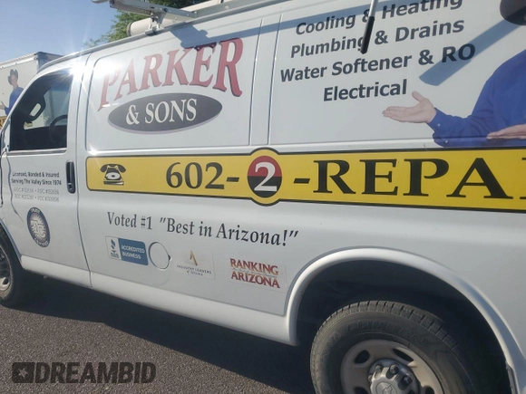 2017 Chevrolet Express Cargo with VIN 1GCWGAFF4H1326784, listed as a IAAI auction lot 42667321 with 151,394 mi miles and . Bid and sale history available at DreamBid. Image 15.
