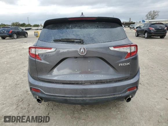 2021 Acura RDX w/Advance Package with VIN 5J8TC1H77ML016780, listed as a Copart auction lot 78299134 with 31,362 mi miles and Salvage Title. Bid and sale history available at carsss.com. Image 6.