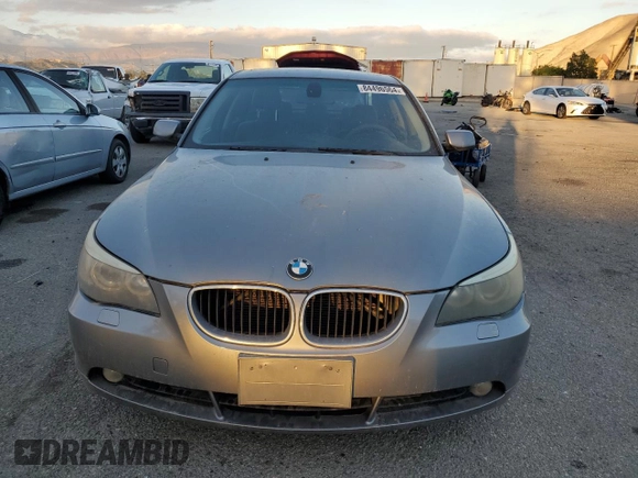 2004 BMW 5 Series 530i with VIN WBANA73564B065509, listed as a Copart auction lot 84496564 with 208,812 mi miles and Clean Title. Bid and sale history available at DreamBid. Image 5.
