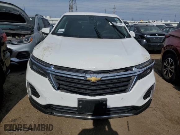 2023 Chevrolet Equinox LT with VIN 3GNAXTEG8PS166168, listed as a Copart auction lot 52939185 with 24,356 mi miles and Non repairable. Bid and sale history available at DreamBid. Image 5.