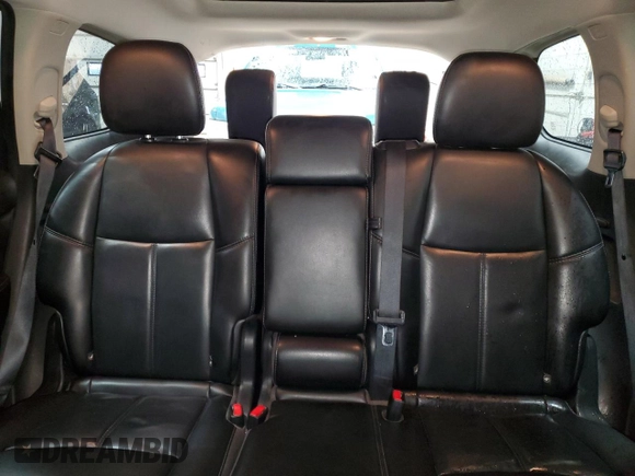 2017 Nissan Pathfinder SL with VIN 5N1DR2MMXHC621655, listed as a Copart auction lot 57874865 with 121,926 mi miles and Salvage title. Bid and sale history available at DreamBid. Image 10.